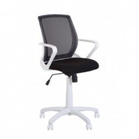 Флай белый (FLY white) GTP Tilt PW62, Офисное кресло 