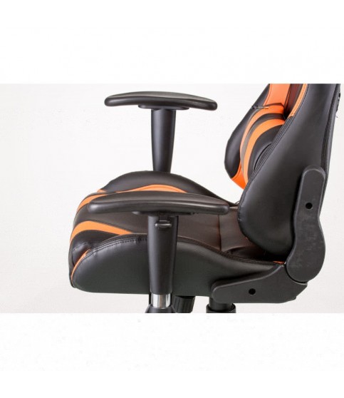 Extreme Race black orange Геймерское кресло 