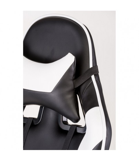 ExtremeRace black/white Геймерское кресло